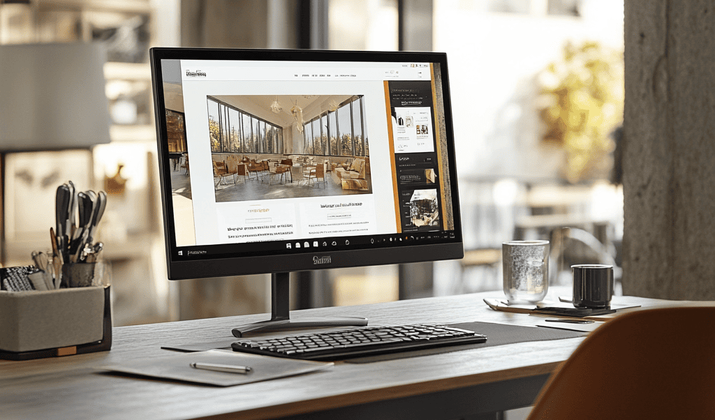 Professionele uitstraling website